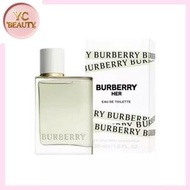 博柏利/巴寶莉 BURBERRY HER 花與她 花漾青提軟糖女士香水 淡香EDT 30ml（3616301975700）