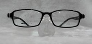 閃亮眼鏡館 韓國製造 TR90光學鏡框 鼻墊款 超彈性樹脂 加寬型  超輕 不變形 不外擴 241 黑色