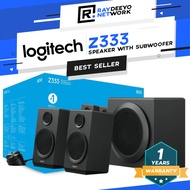 Logitech Z333 2.1 Speaker System with Subwoofer [80 Watts Peak/Strong Bass/Easy Control]