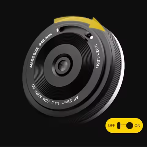 VILTROX AF 28mm F4.5 Full Frame Fixed focus Slim Chip Camera Lens For Fujifilm X Sony E Nikon Z Moun