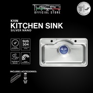 Tuscani K11 / K22 / K33 - Top & Under-Mount Use Kitchen Sink