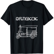 Bangkok Thailand Souvenir Printed Tshirt Grand Palace Design 100% Cotton Stylish Unisex Baju Lelaki 