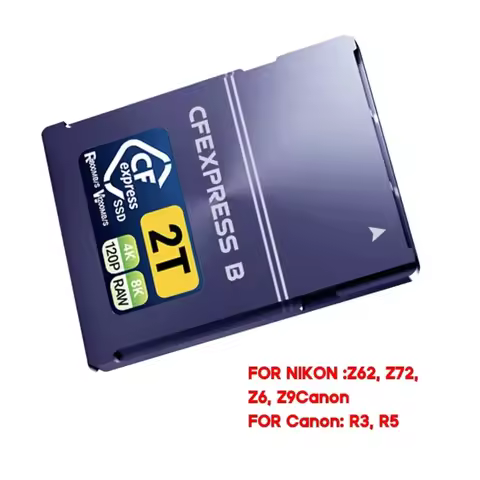 CFexpress B Card Adapter for Cameras CFexpress Type B to NVME 2230 SSD Adapter forZ6/Z7/Z9/D5/D500/D