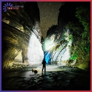 {FA} LED+COB Mini Keychain Flashlight Type-C Rechargeable 380LM for Hiking Camping ❀