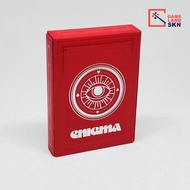 Red Enigma Playing Cards