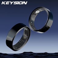 KEYSION แหวนอัจฉริยะใหม่ IP68กันน้ำผู้ชายผู้หญิงเครื่องวัดการนอนหลับเครื่องวัดชีพจรโหมดกีฬาสายรัดข้อ