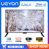 WEYON ทีวีจอแบน 20 นิ้ว LED TV HD HDMI+AV+VGA+USB