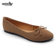 WOOLLY Shoes - Lucy Knit Flats (Beige, Brown, Black)