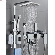 Thermostatic Shower Set – Full Copper Bathroom Rain Shower With Pressurized Showerhead