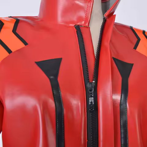 Cosplay Katsuragi Jacket Anime Katsuragi Misato Leather Coat Cosplay Costume Hoodie Jacket Customize