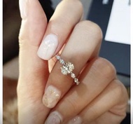 ［包平郵］超閃鴿子蛋鍍銀戒指