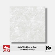 PREMIUM Keramik ASIA TILE Zigma Grey 40x40