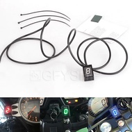 Motorcycle LCD 1-6 Level Gear Indicator 6 Speed Digital Gear Meter For Yamaha All FI Model FZ1 XJ6 F