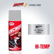 DPI Anchor High Heat Silver Hi-Temp Spray Ekzos/ Enjin Aerosol Spray Paint 400ml  Tahan Panas Sehing