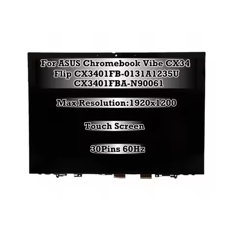 14'' For ASUS Chromebook Vibe CX34 Flip CX3401FB-0131A1235U CX3401FBA-N90061 1920×1200 Touch LCD Scr
