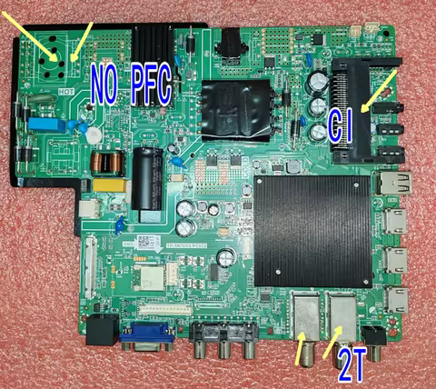 TP.SK706S.PC822 Android version 11 system 1.5G+8G memory three in one 4K TV motherboard WiFi Bluetoo