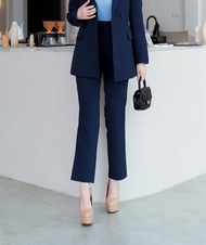 เสื้อสูทแฟชั่นผู้หญิงแขนยาว NO.2359 Chic 4B ใส่คู่กางเกงกระบอกเล็ก No.2349-2 (S-6XL)