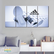 Wall Poster Wooden Poster Brand addidas 1 set branded nike stussy brand