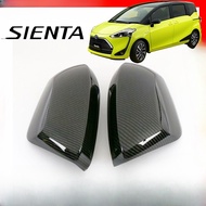 Toyota SIENTA  side view mirror straight  carbon cover  Auot  Accessories