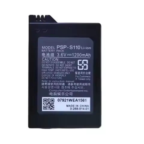 10pcs For SONY 1200mAh 3.6V Lithium Battery For Sony PSP2000 PSP3000 PSP 2000 3000 PSP-S110 PlayStat