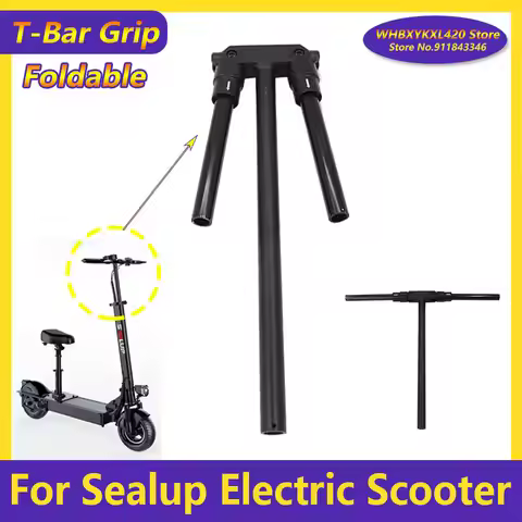 Foldable Handlebar 10 Inch Electric Scooter T-bar for Sealup Zero 8 9 Customized Parts Acceaaories