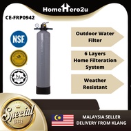 CE Outdoor Sand Water Filter FRP0942 (09 X 42) 6 LAYERS FILTERATION SYSTEM CE-FRP0942 - HOMEHERO2U