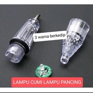 lampu pancing cumi berkedip 3 warna / kedip 3× lampu pancing nelayan lampu tanda jaring