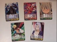 可平 WS卡 關於我轉生變成史萊姆這檔事 Slime Vol.3 RR/R Weiss schwarz card 黑白雙