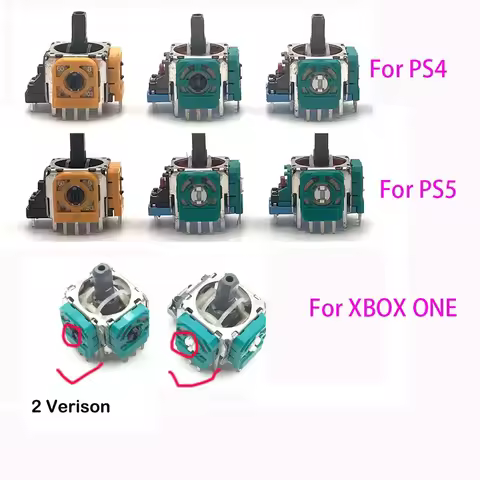 100PCS Original For XBOX ONE Analog Stick Joystick Replacement Switch For PS4 PS5 Controller