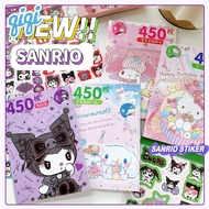 Sanrio sticker book/ sanrio sticker 450pcs Cute Cartoon sticker/aesthetic sticker /sticker book - Qiqi Treasure