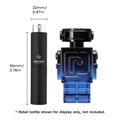 Paco Rabanne - Phantom Intense EDP Travel Spray (5ml), Genuine Fragrance Decant, Not Original Bottle