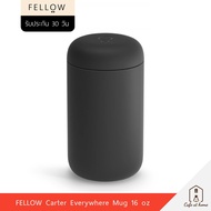 FELLOW Carter Everywhere Mug 16 oz Coffee Cup Glass Portable Water Bottle Keeps Temperature