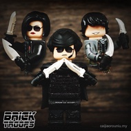 [Cold Weapon] Le Yile britroops Third Party Minifigure Accessories Knife Dagger Toy N6ZT