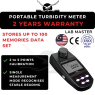 LAB MASTER/MALAYSIA Portable Turbidity Meter with FREE Calibration Solution for Lab Industry R&D