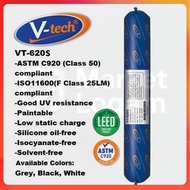 V-tech VT-620 S | LM MS Sealant | MS Polymer Sealants |  Grey  Black l