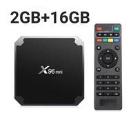Original100% กล่องทีวี X96 Mini Android 7.1.2 TV BOX 1GB 8GB Android TV Box Amlogic S905W Quad Core 
