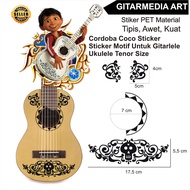 Coco disney cordoba Guitar sticker coco Guitar ukuelel Guitar sticker Junior Guitar
