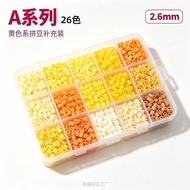 2026 New Product 2.6mm Mini Bean A|M Full Set Color Number Packing Handmade DIY Pixel Pendant Beans 
