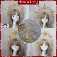AOTO Headpieces Baroque Crowns Headbands DIY Girl Crowns DIY Headbands