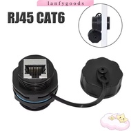 LANFYGOODSS RJ45  Connector, Shielded IP68 Waterproof Cat6A RJ45  Connector, Ethernet Bridge Joint C