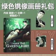 QJMBF BL Manhwa จากเกาหลีแบบคู่โปสเตอร์รูปกุญแจมือเซ็กซ์อัลบั้มรูปภาพบัตรขนาดเล็ก VHNKI