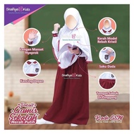 NEW PROMO Gamis Seragam Sekolah Pramuka SD anak perempuan Kelas 1 - Kelas 6 | by Shofiya kids TERMUR