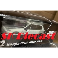 Hobby Japan 1/64 Honda CIVIC (EG6) SIR-II JDM STYLE, Frost White OR Milano Red