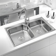 Fortem Fitness CLOSE อ่างล้างจาน 2 หลุมไม่มีที่พัก 48x100x22 ซม. NOLAN สินค้าคุณภาพดี