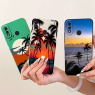 Camera Protection Cover For Tecno Camon 11 CF7 CF7k / Camon 11 Pro CF8 Phone Case Luxury Sunset Pain