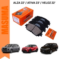 BRAKE PAD FRONT CAMRY ASV70, HARRIER AXU80, C-HR ZYX11