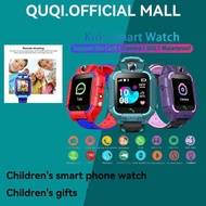 Kids Smart Watch Call Phone Kids Watches Boys Voice Chat Girls Sos Dual Camera Lemfo Q19 Kids For Ios Android