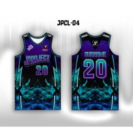 JPROJECT PREMIUM BASKETBALL PERSONALIZE SURNAME & NUMBER JERSEY / SHORT / TSHIRT / HOODIE (JPCL-4)
