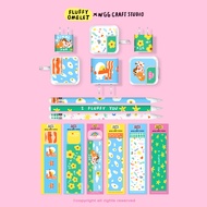 FLUFFY OMELET X WGG CRAFT STUDIO | Charger &amp; Apple Pencil sticker (สติ๊กเกอร์ติดหัวชาร์จและปากกาไอแพด)