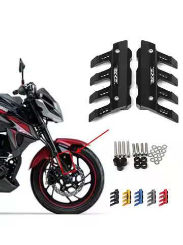 For Haojue Suzuki DR160 DR160S DR300 TWin Motorcycle Mudguard Front Fork Protector Guard Block Front